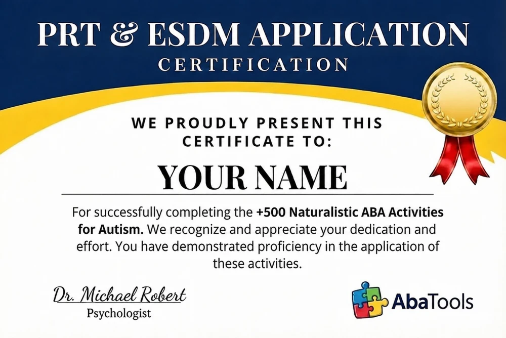 PRT & ESDM Application Certification certificate
